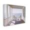 Stupell Industries Porch Chairs Overlooking the Tide Realistic Painting Canvas Wall Art